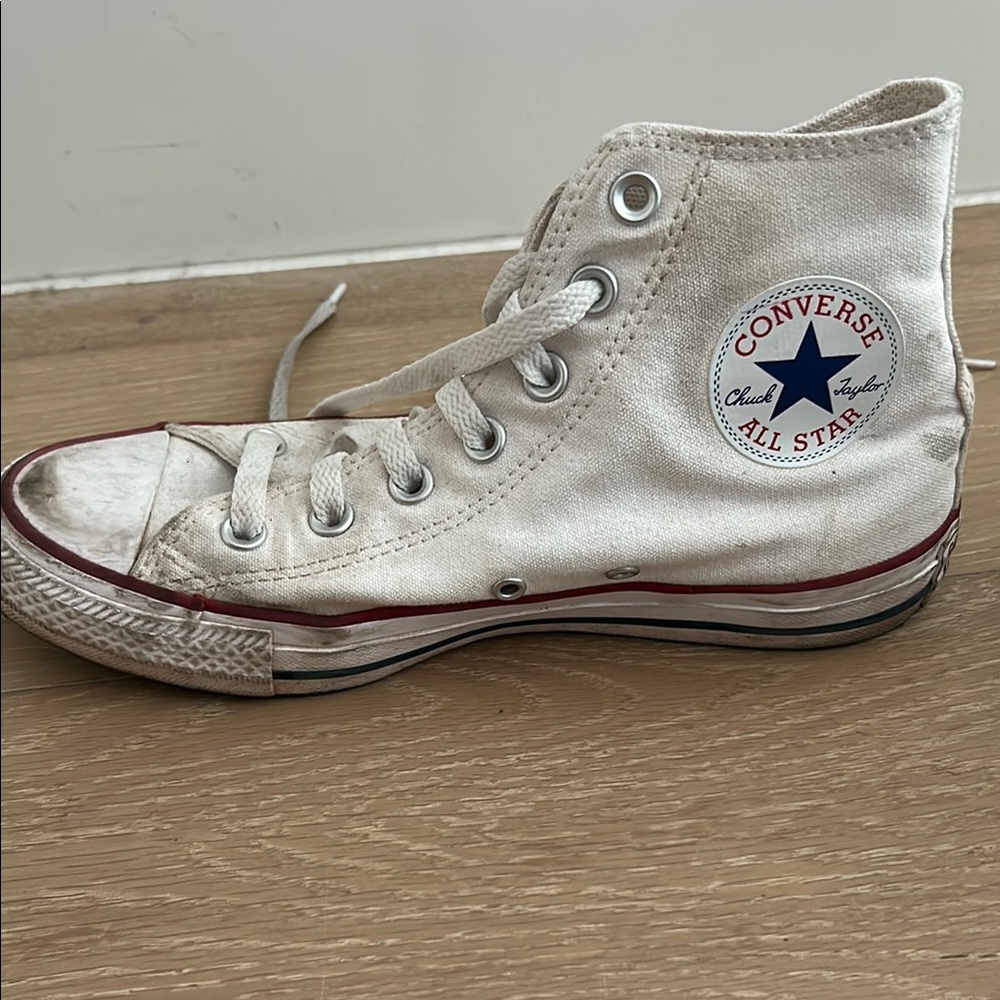 Converse All Star White High-Top Sneakers